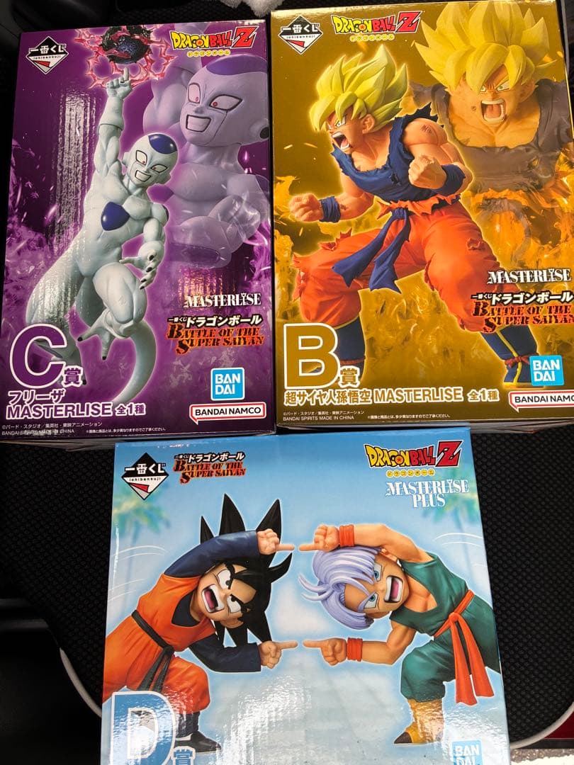 ドラゴンボール 一番くじ　フィギュア　B賞、C賞、D賞