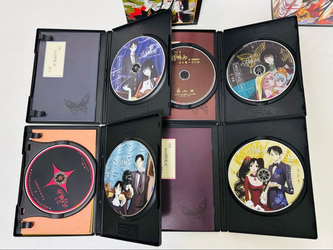 xxxHOLiC (初回限定収納BOX付き) 全8巻セット DVD セル版