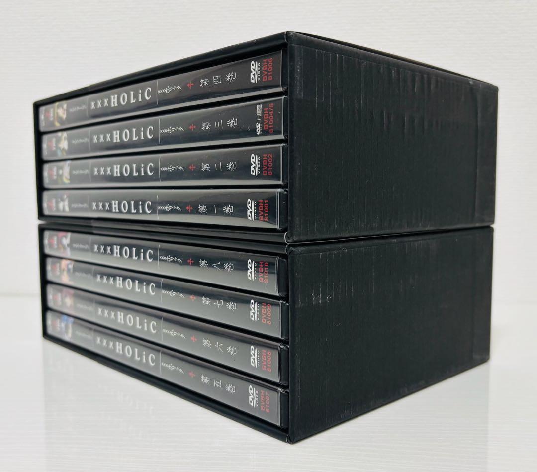 xxxHOLiC (初回限定収納BOX付き) 全8巻セット DVD セル版