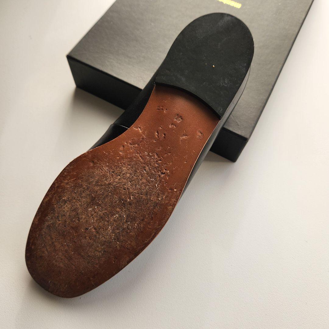 monkey time タッセル付きローファー 黒