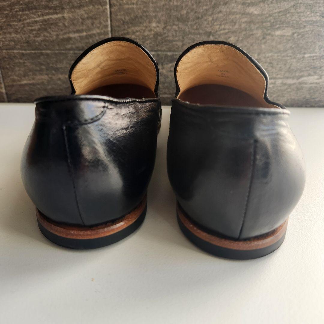 monkey time タッセル付きローファー 黒