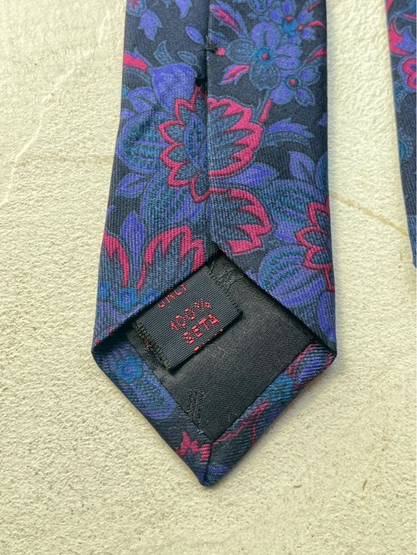 【美品】ETRO シルクネクタイ3本セット　花柄・ペイズリー柄