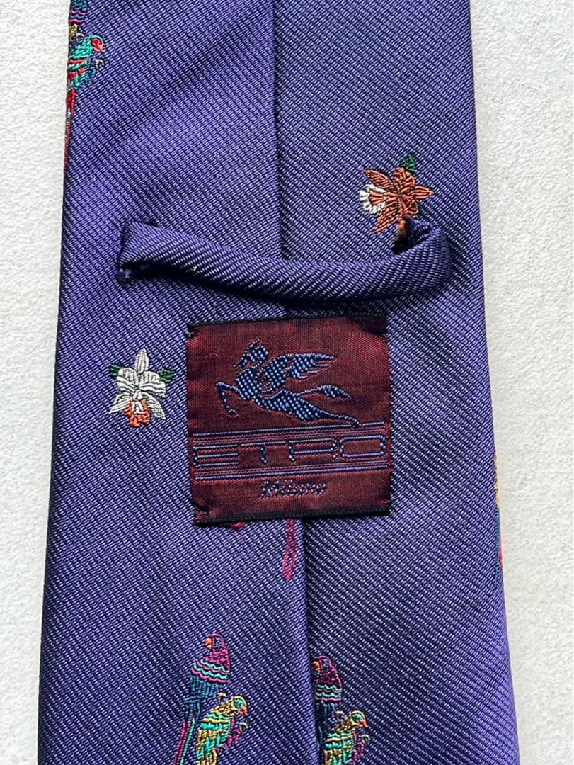 【美品】ETRO シルクネクタイ3本セット　花柄・ペイズリー柄