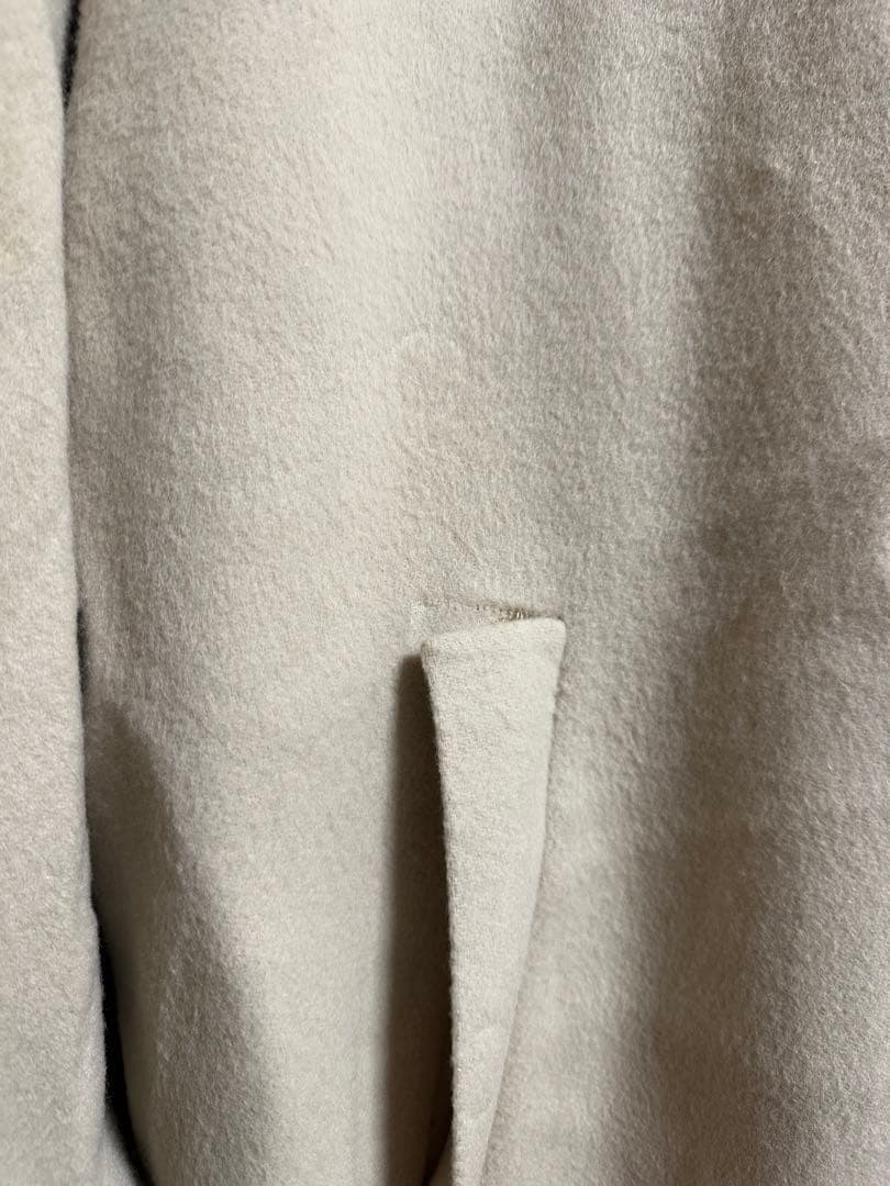 ジャケット・アウター doubleface muffler coat