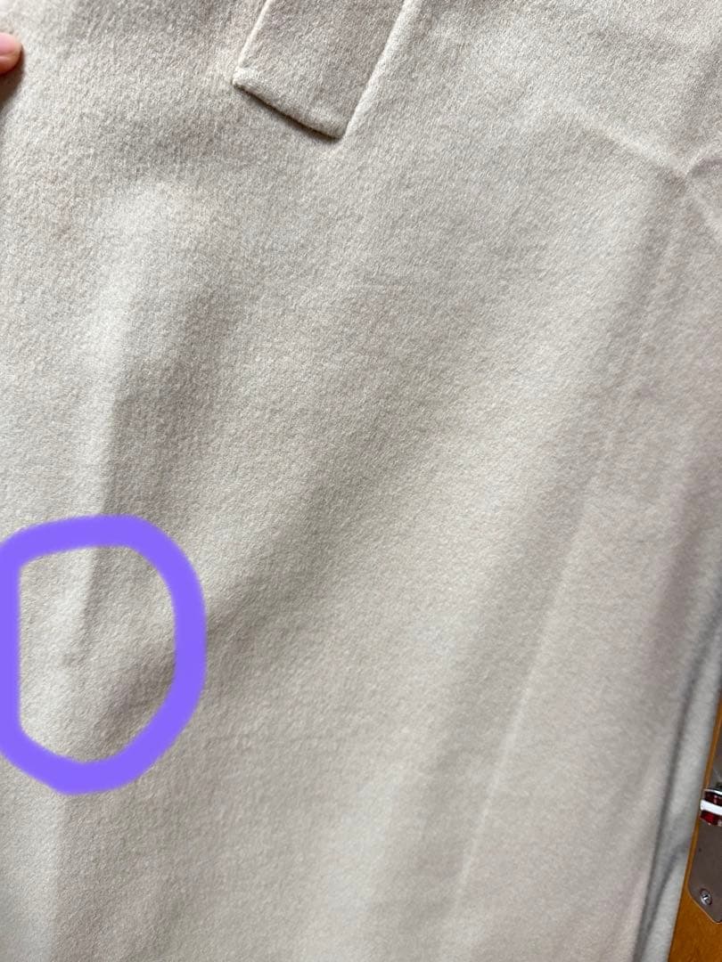 ジャケット・アウター doubleface muffler coat