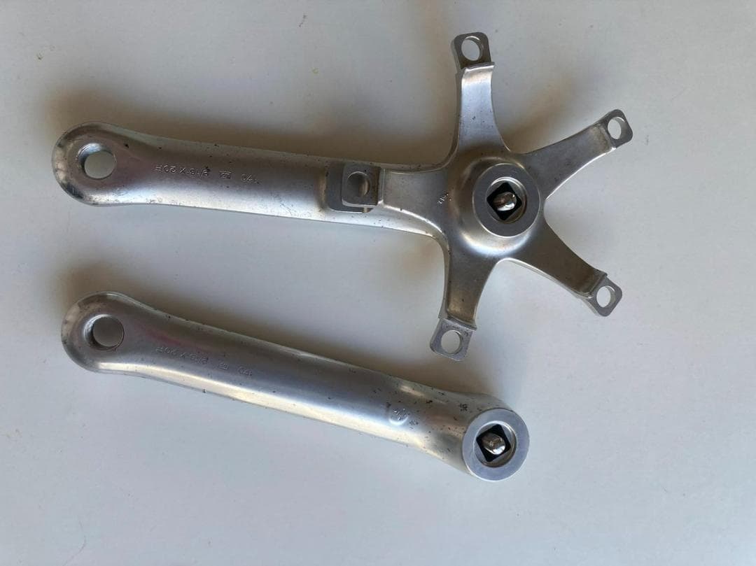 カンパニョーロ（Cレコード）クランク（170mm）40レース1シーズン使用