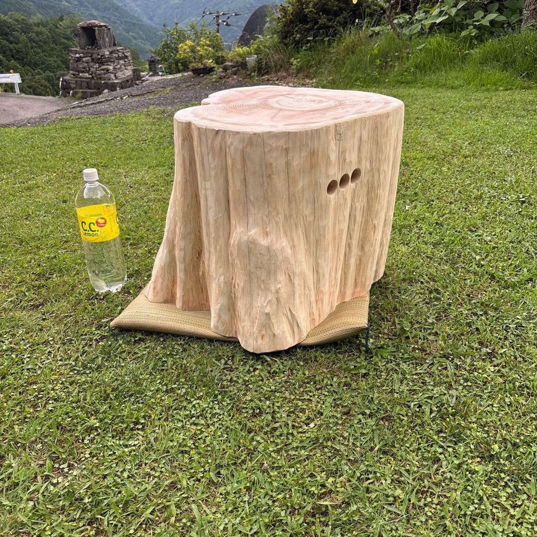 丸太椅子(トンコロ椅子)