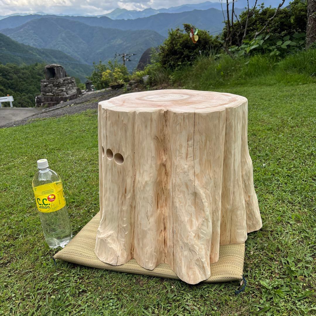 丸太椅子(トンコロ椅子)