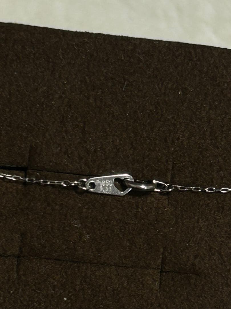 サマンサティアラ ネックレス プラチナ 一粒 ダイヤモンド フォーエバーマーク