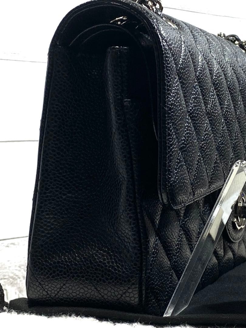 【正規品・極美品】CHANEL シャネルマトラッセ25 キャビアスキン