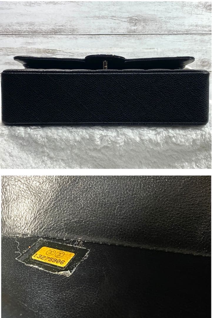 【正規品・極美品】CHANEL シャネルマトラッセ25 キャビアスキン
