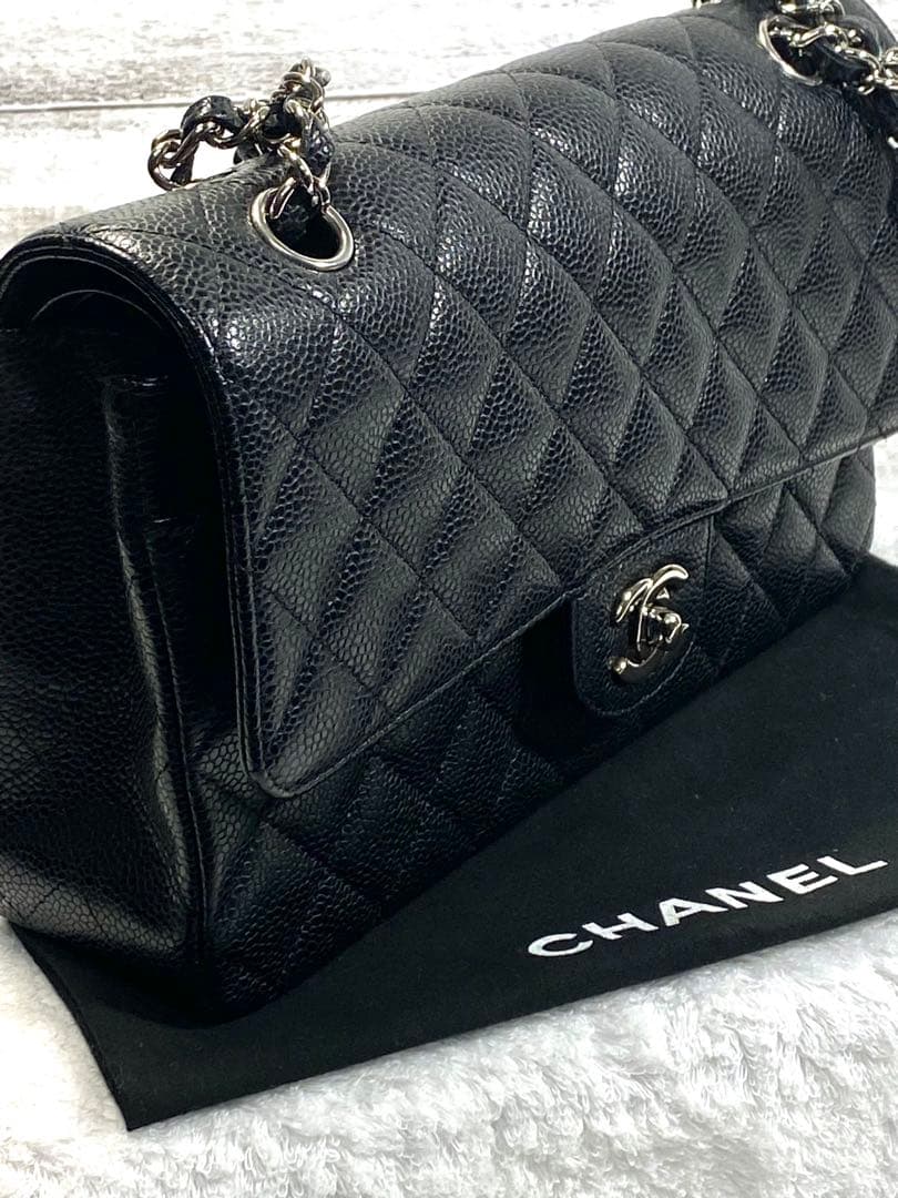 【正規品・極美品】CHANEL シャネルマトラッセ25 キャビアスキン