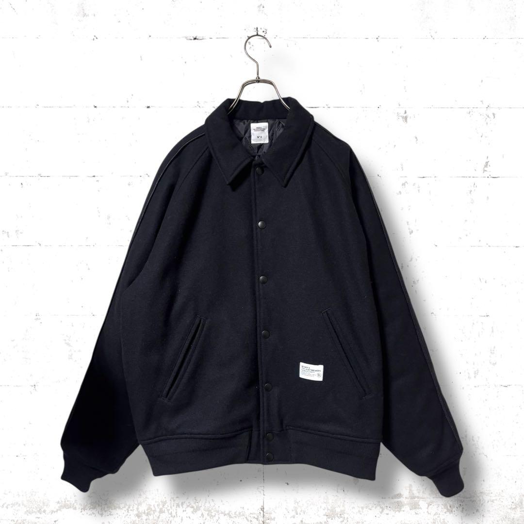 22AW BEDWIN メルトン　アワード　ジャケット　ウール　スタジャン　L