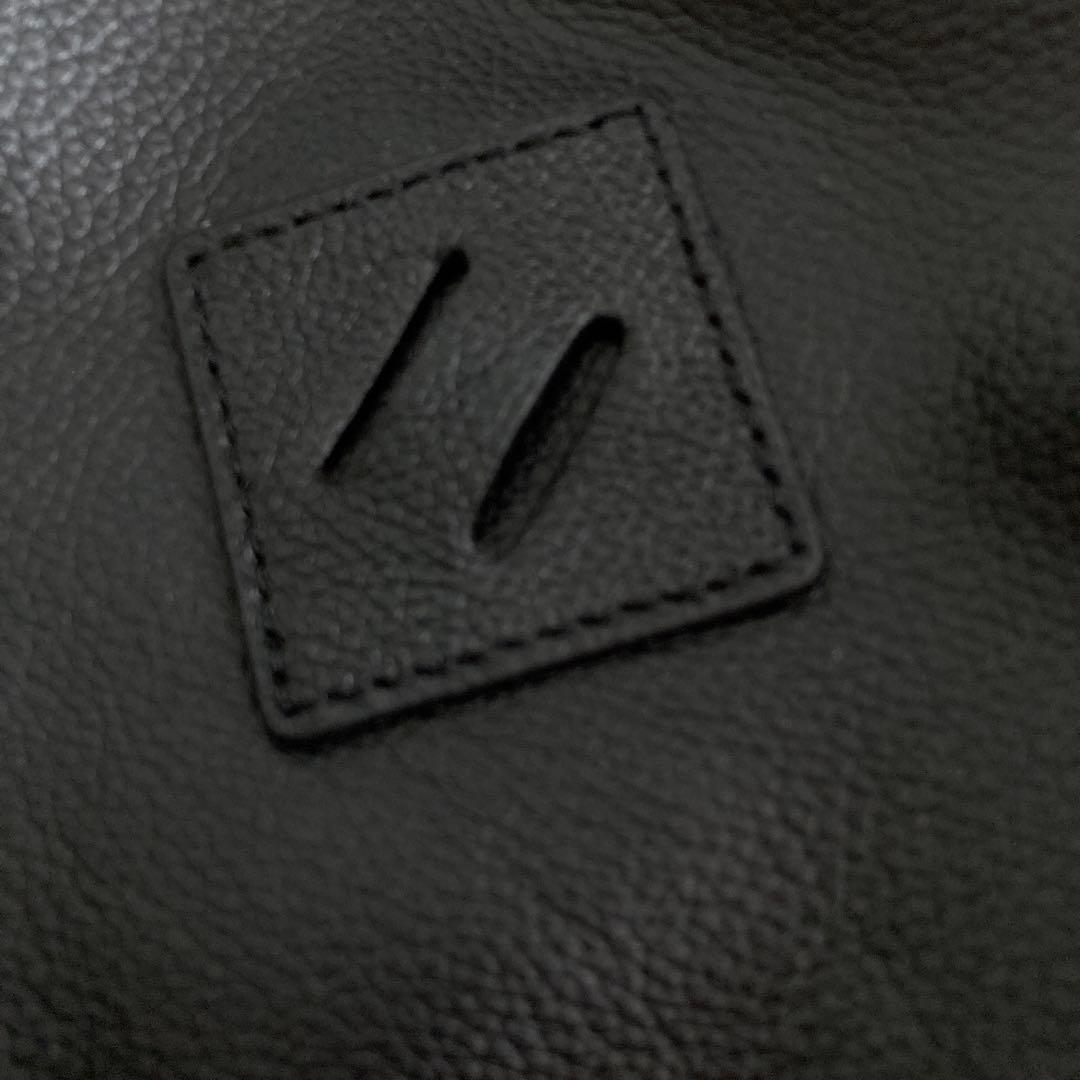 ホースレザー バックパック 黒 FLYING HORSE 馬革 美品 リュック