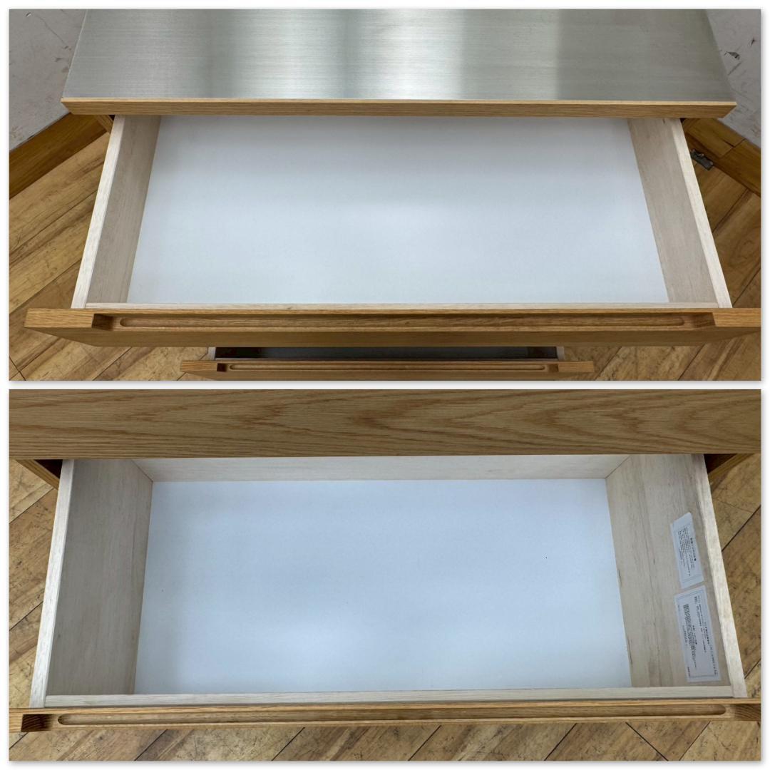 T1587☆展示品☆unico　ウニコ　LOM　ロム　チェスト　サイドボード