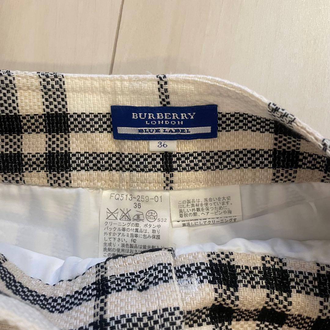 バーバリーブルーレーベル キュロットスカート ショートパンツ サイズS