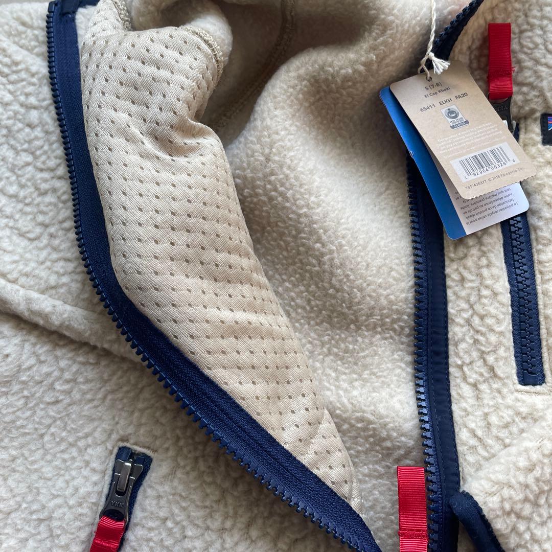 新品タグ付き パタゴニアキッズ・レトロ・パイル・ジャケット