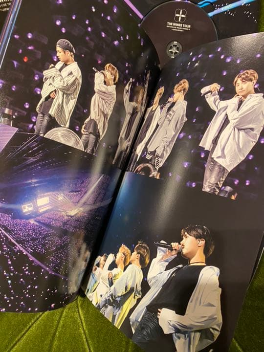 BTS WINGSツアー　フォトブック付きBlu-rayDVD