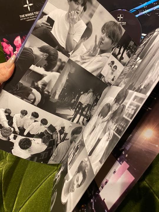 BTS WINGSツアー　フォトブック付きBlu-rayDVD