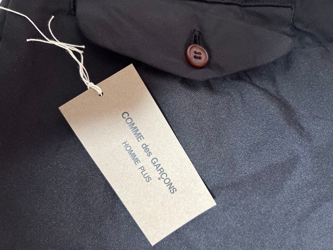 コムデギャルソンオムプリュス　ポリエステル　縮絨　ポリ縮　2タック　山口一郎