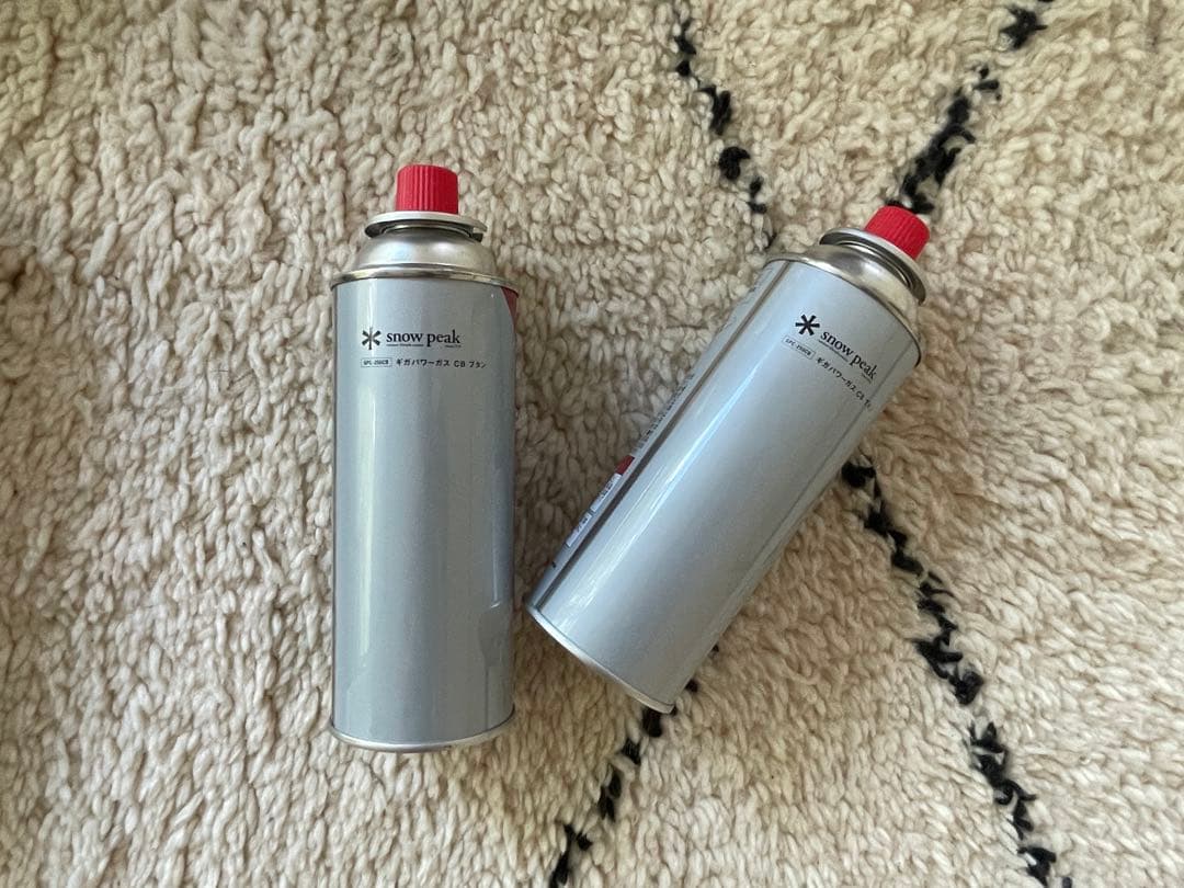 未使用　スノーピーク GS-600 バーナー　バッグ＆ギガパワーガス　セット