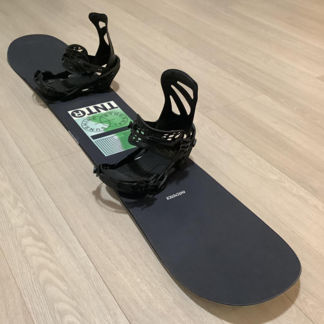 050FNTC TNTR FLUX DSメンズグラトリスノーボードセット初心者も