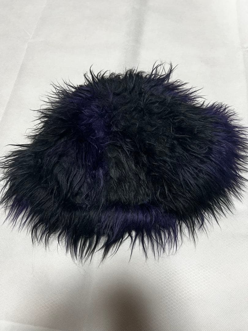 needles アクリルファーバケットハット