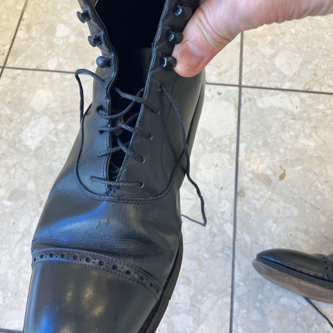 Crockett & Jones ブラックドレスシューズ