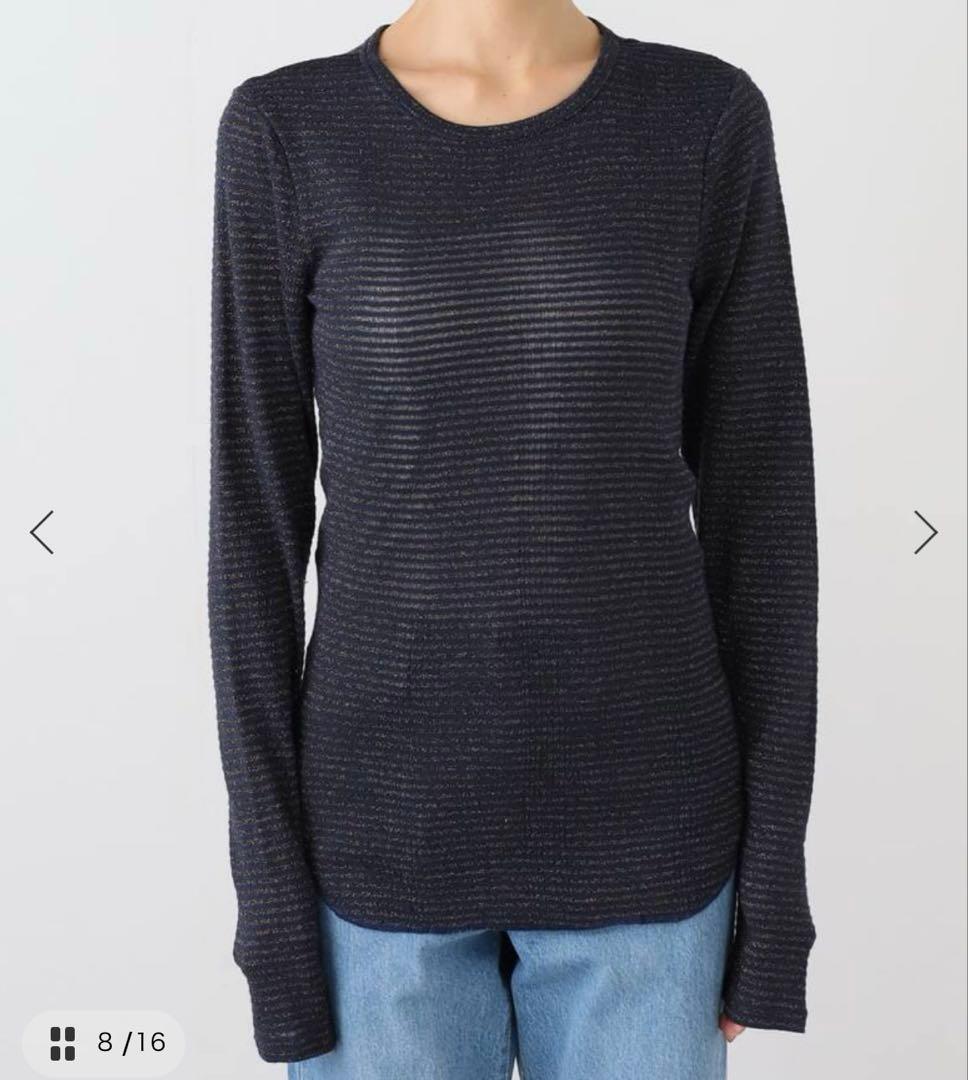 トップス GOOD GRIEF!Border Long Sleeve Tee