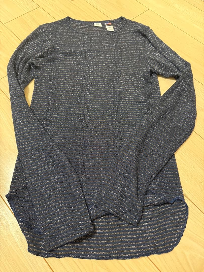 トップス GOOD GRIEF!Border Long Sleeve Tee