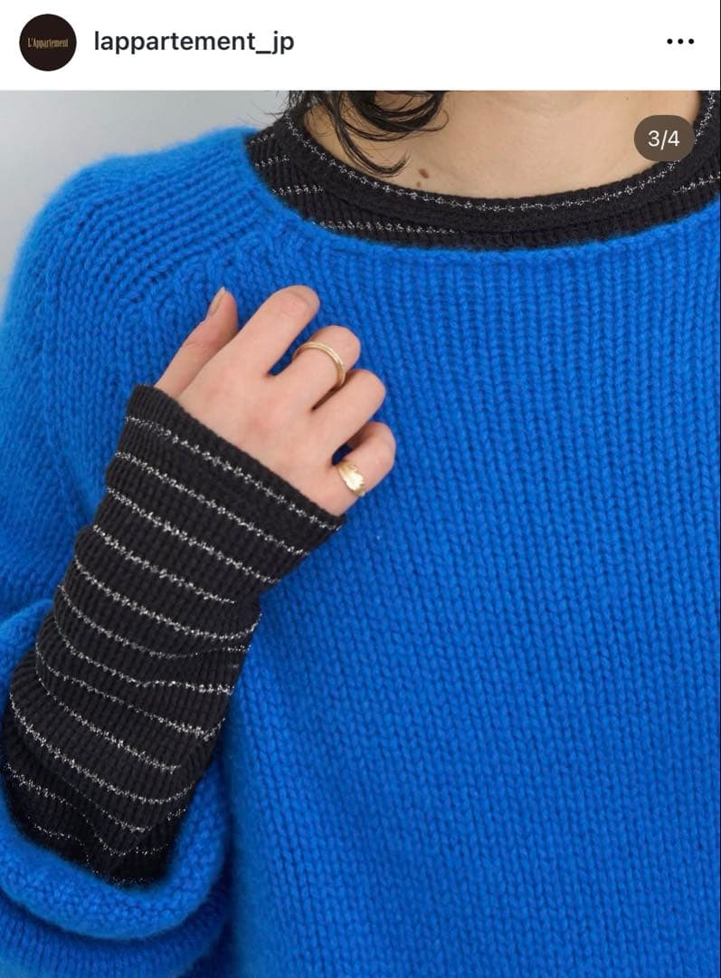 トップス GOOD GRIEF!Border Long Sleeve Tee