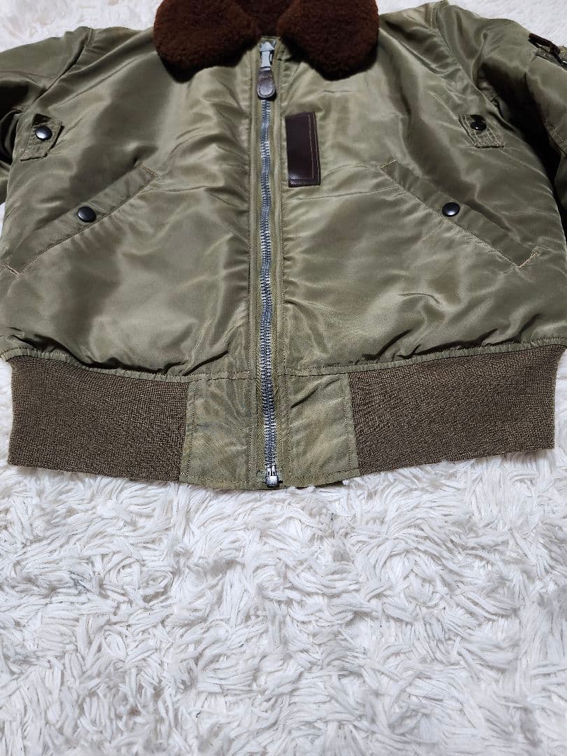 【良品・希少】バズリクソンズ　B-15C 　ボア　M13507 M品番　オリーブ