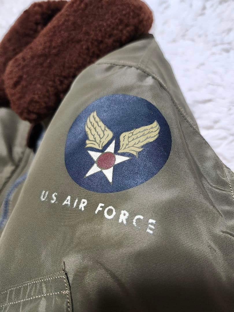 【良品・希少】バズリクソンズ　B-15C 　ボア　M13507 M品番　オリーブ