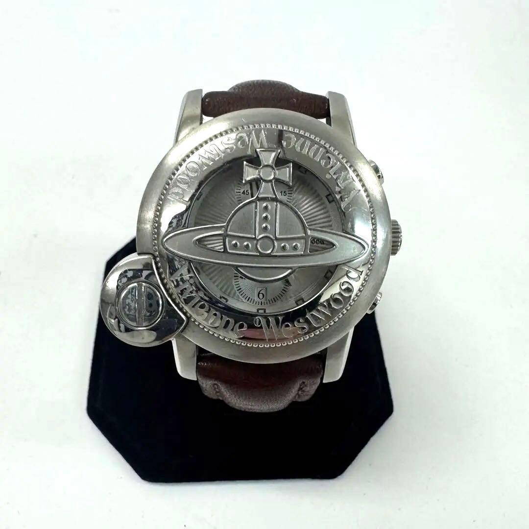 即日発送可能‼️ヴィヴィアンウエストウッド クロノグラフ CAGE オーブ 時計