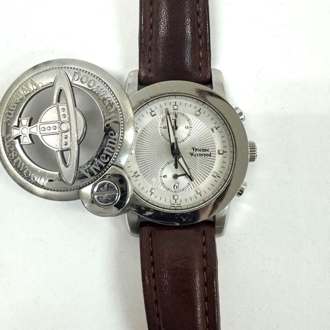 即日発送可能‼️ヴィヴィアンウエストウッド クロノグラフ CAGE オーブ 時計