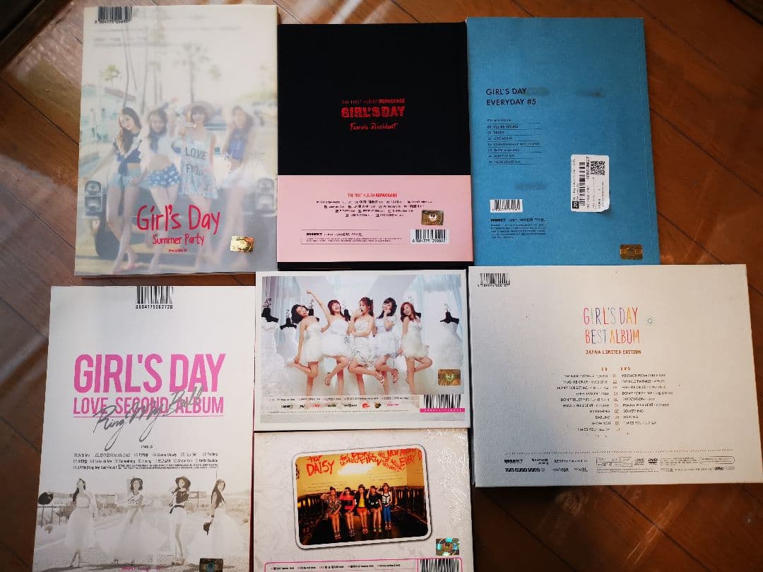 Girl's Day　ガールズデイCDアルバム7枚セット　サインK-POP 韓国