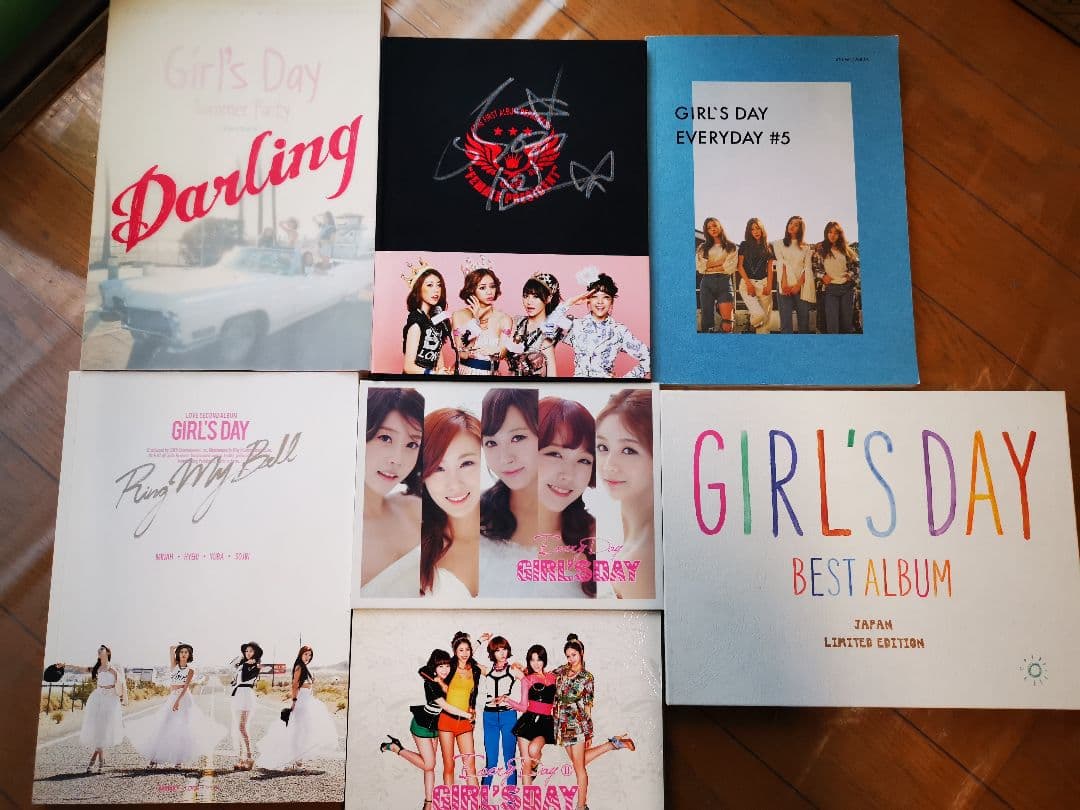 Girl's Day　ガールズデイCDアルバム7枚セット　サインK-POP 韓国