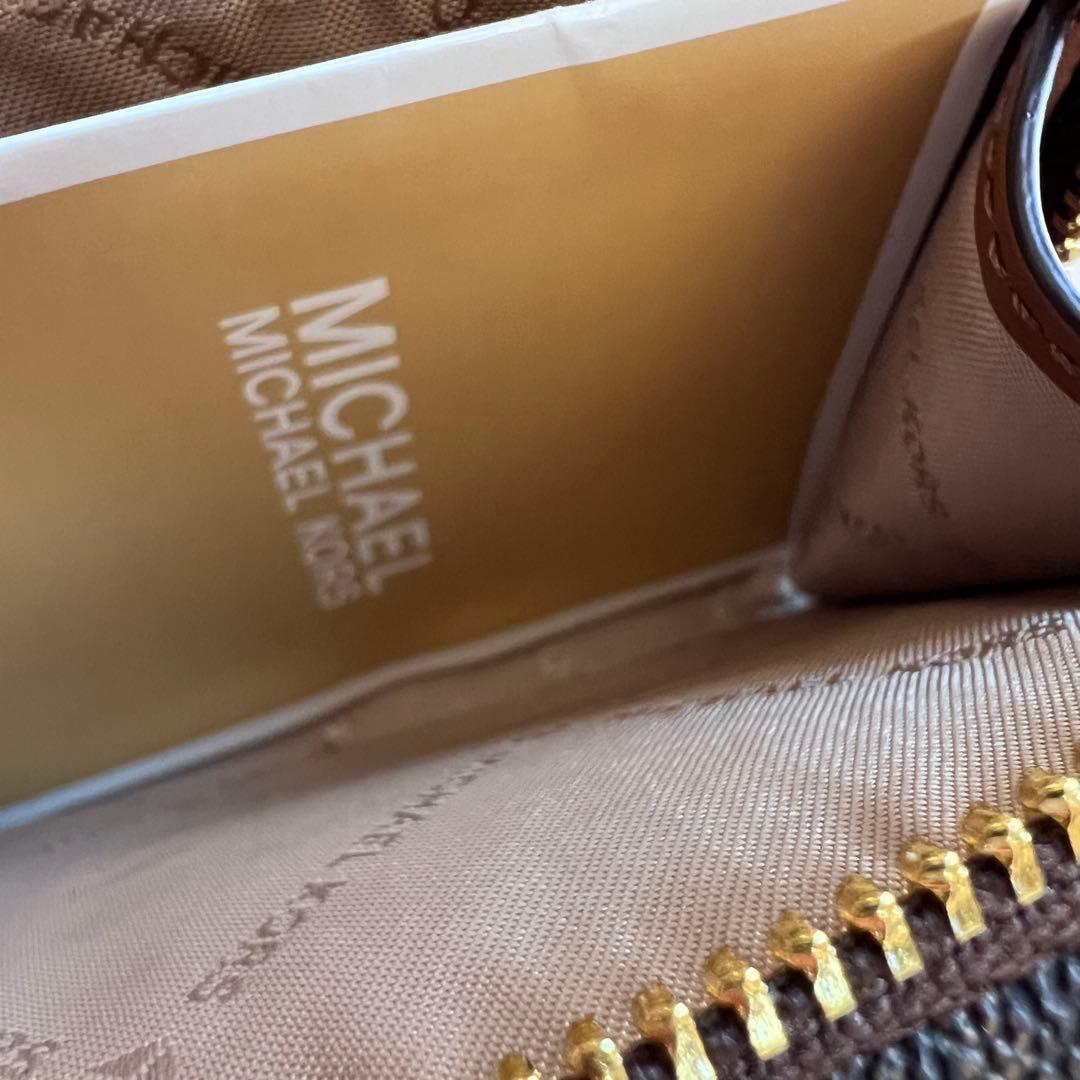 MICHAEL KORS ブラウン 三つ折り財布　新品