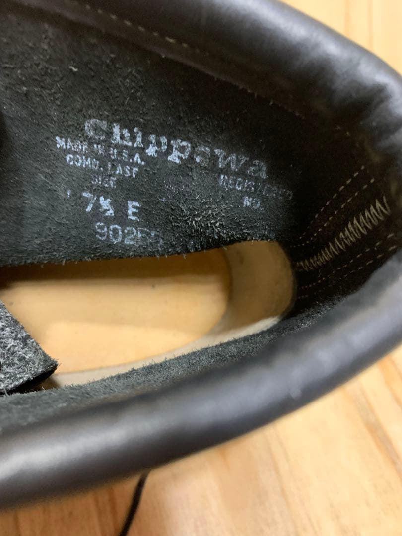 美品　Chippewa ブーツ　7 1/2