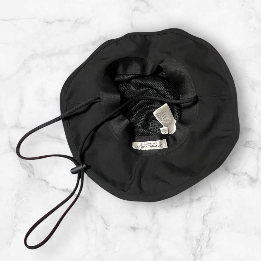 KIJIMA TAKAYUKI サファリハット ブラック