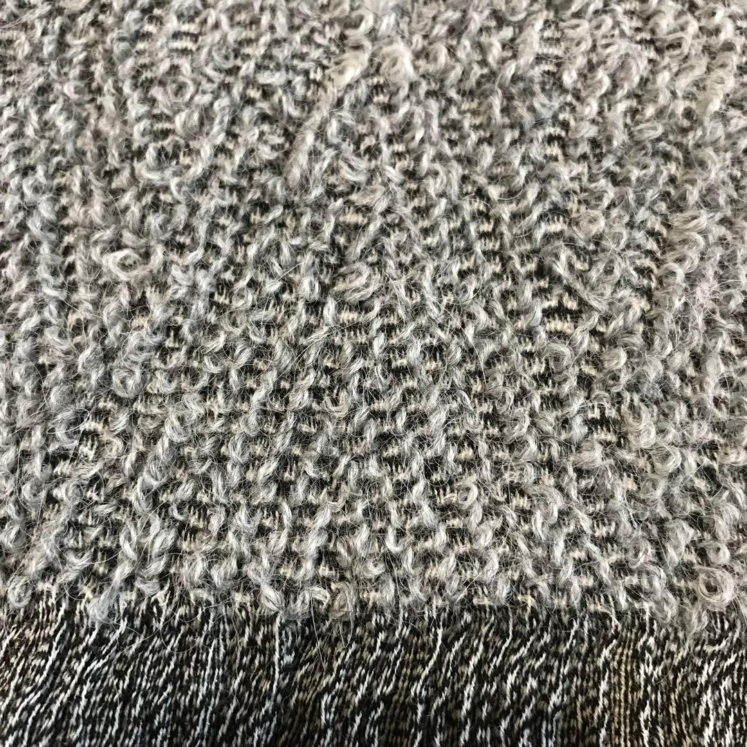 ぴーちゃん‼️ 入手困難‼️ 一点物☆マフラー作家物　百貨店