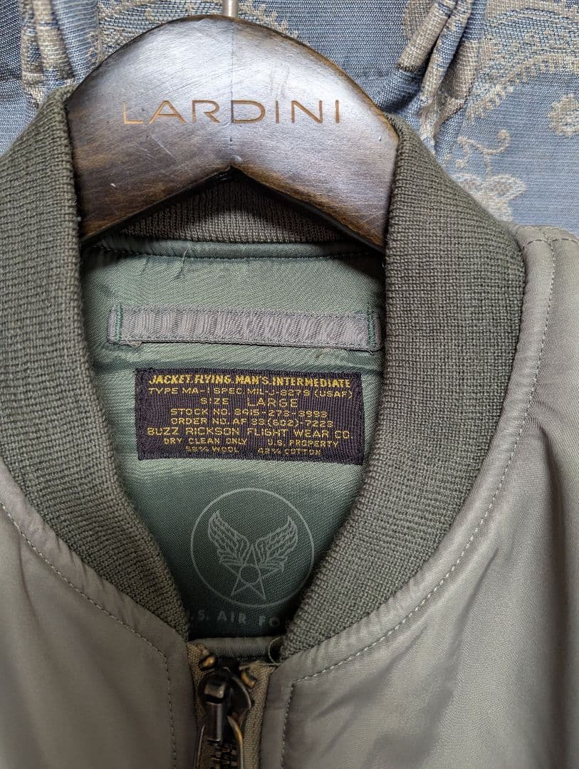 BUZZ RICKSON'S バズリクソンズ MA-1 321-M11044