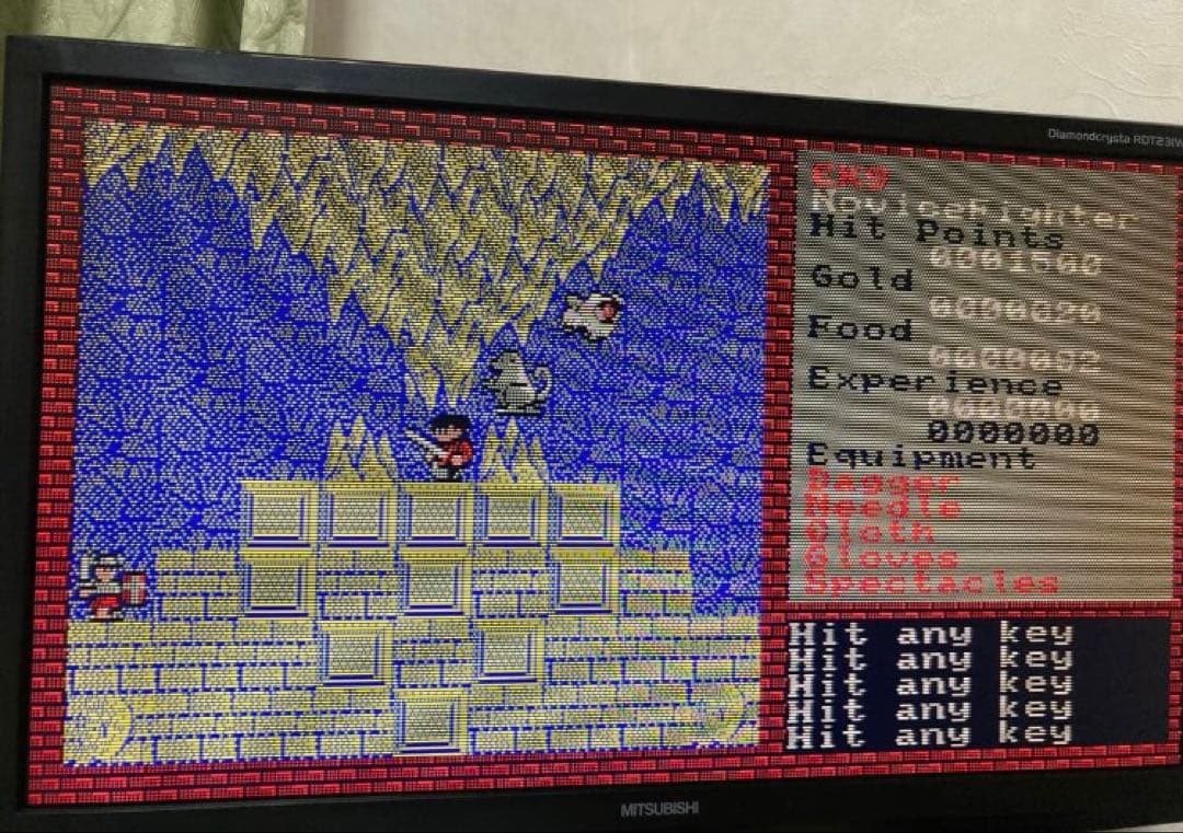 動作確認済　PC-8801mkIISR以降 ザナドゥシナリオII