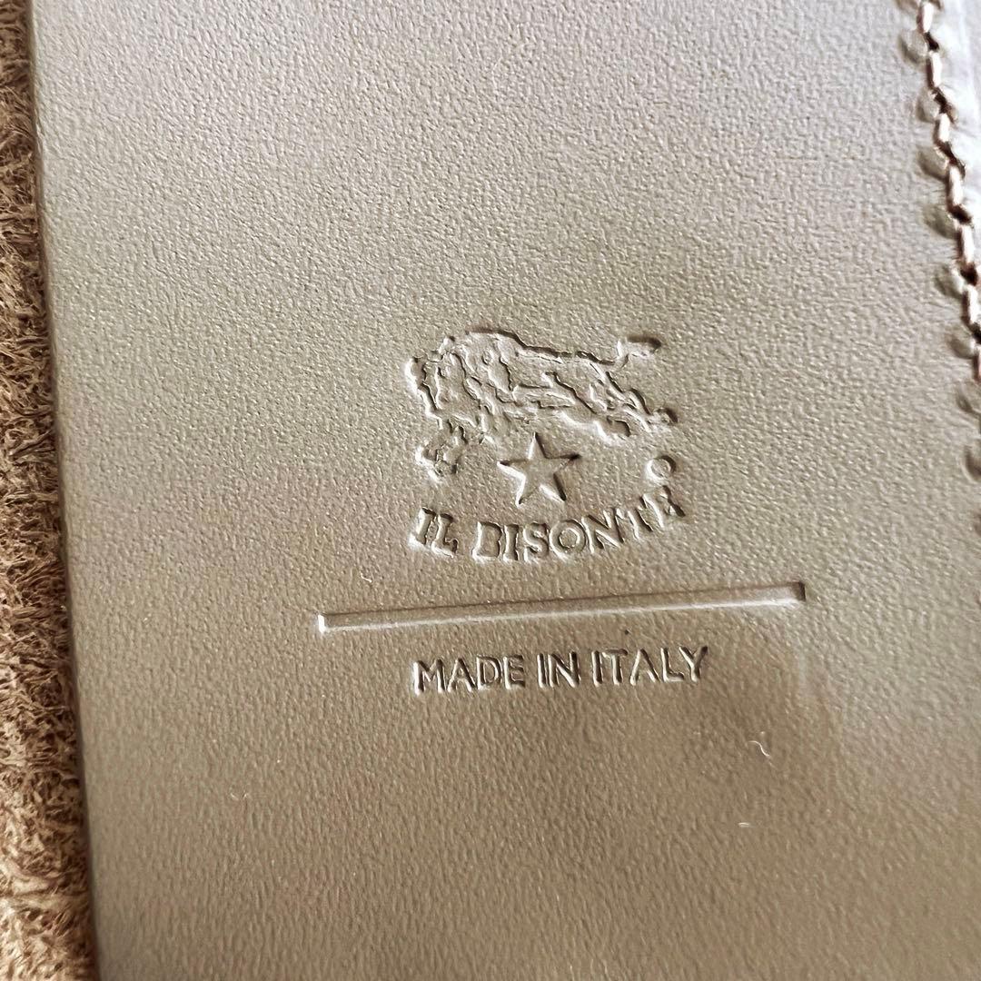 新品 IL BISONTE キーケース ベージュ 2024春夏