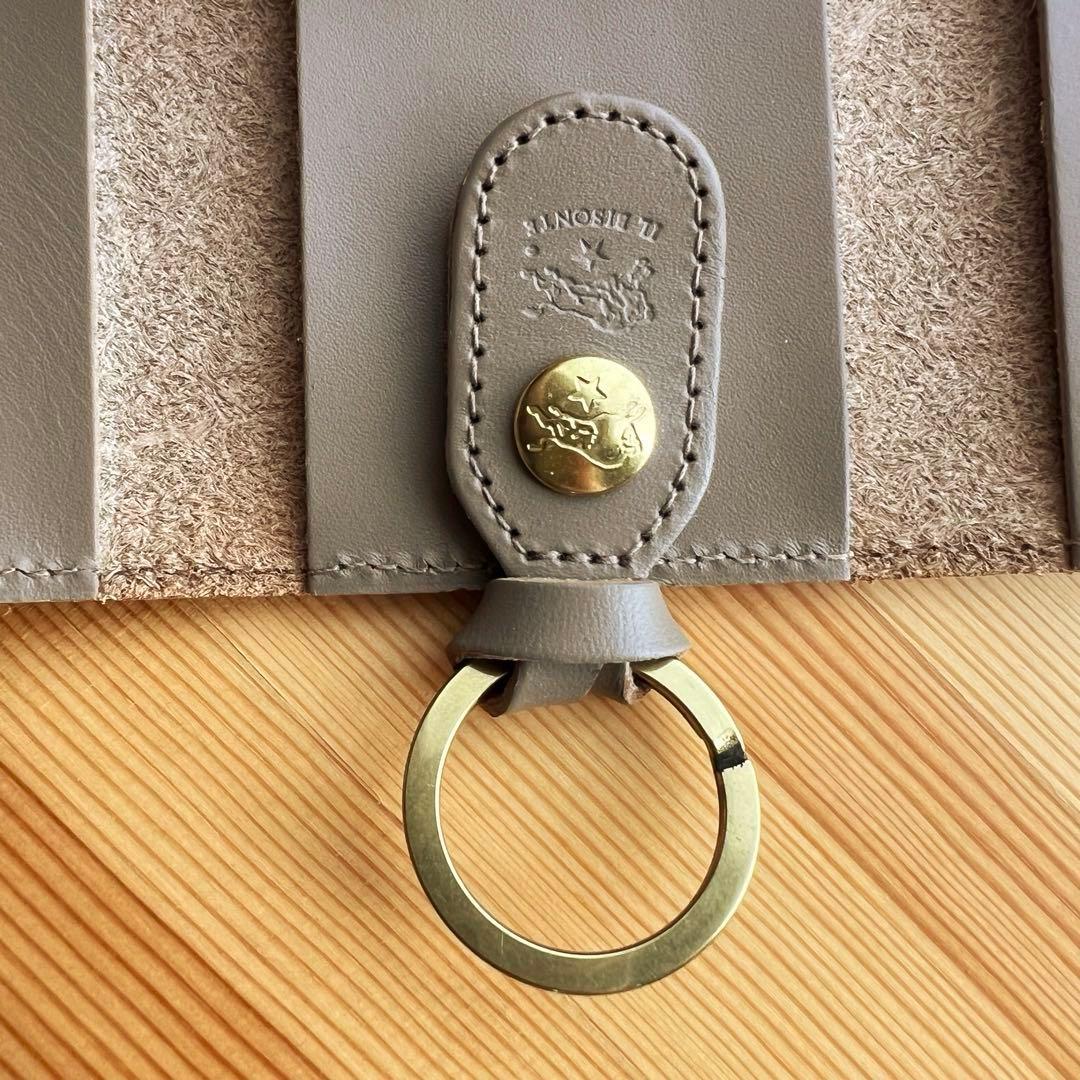 新品 IL BISONTE キーケース ベージュ 2024春夏