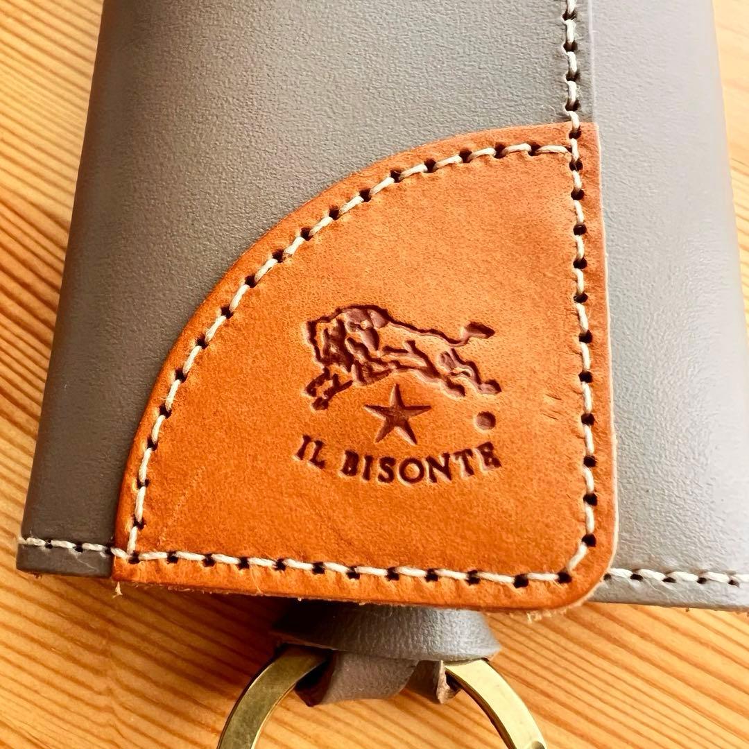 新品 IL BISONTE キーケース ベージュ 2024春夏