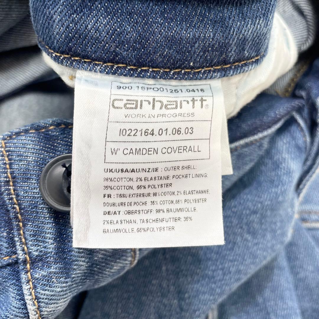 【新品】カーハートWIP デニムオールインワン　カバーオール　つなぎ（9987）
