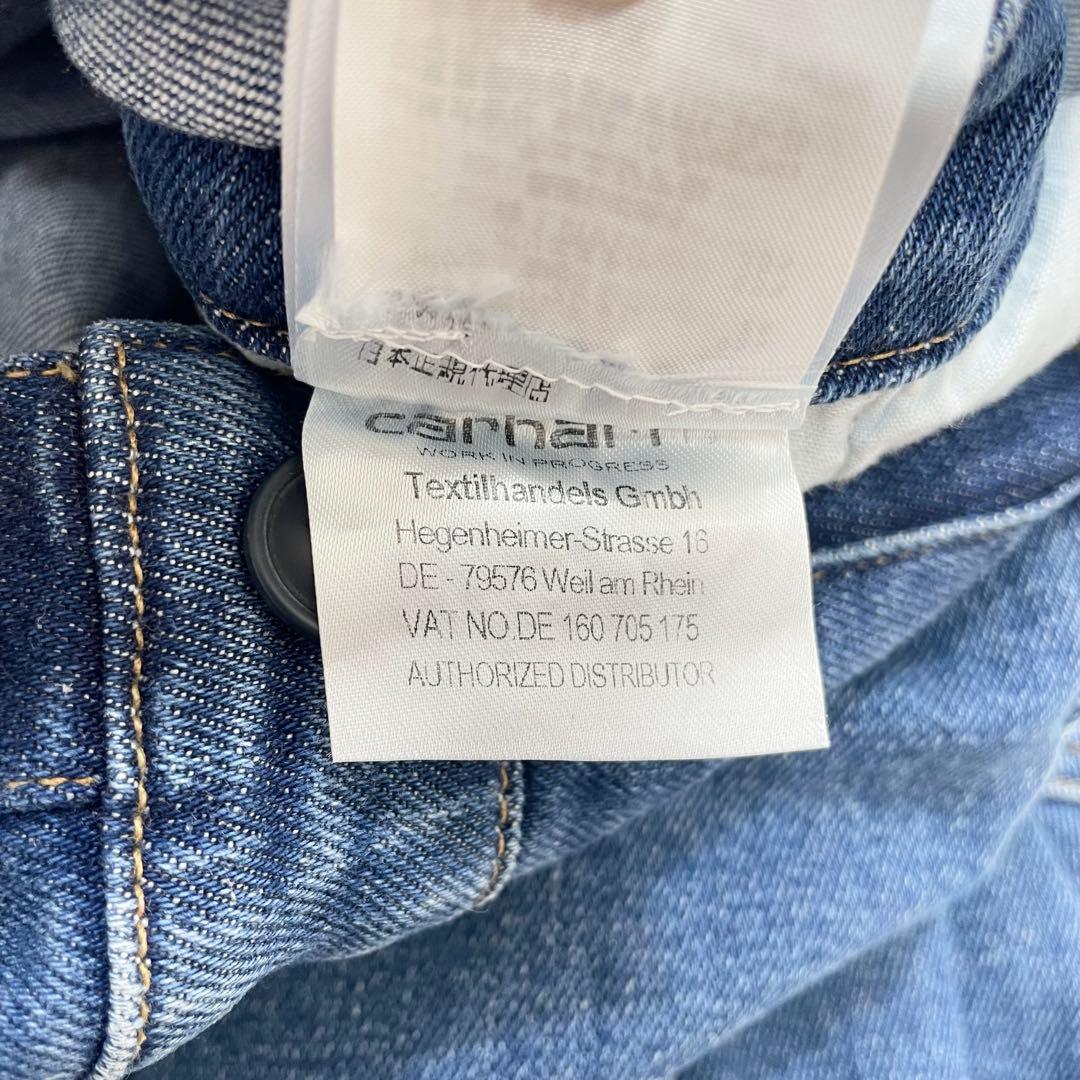 【新品】カーハートWIP デニムオールインワン　カバーオール　つなぎ（9987）