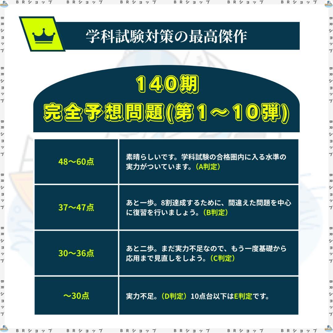 【全問解答＆完全解説付き】140期ボートレーサー試験完全予想問題第1弾〈最新作〉