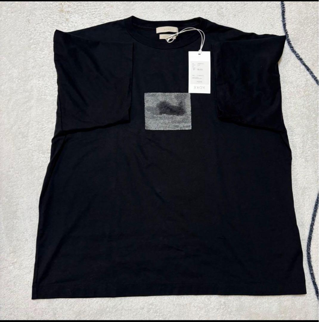 【最終値下げ　新品未使用】YOKE☆Tシャツ☆1☆黒